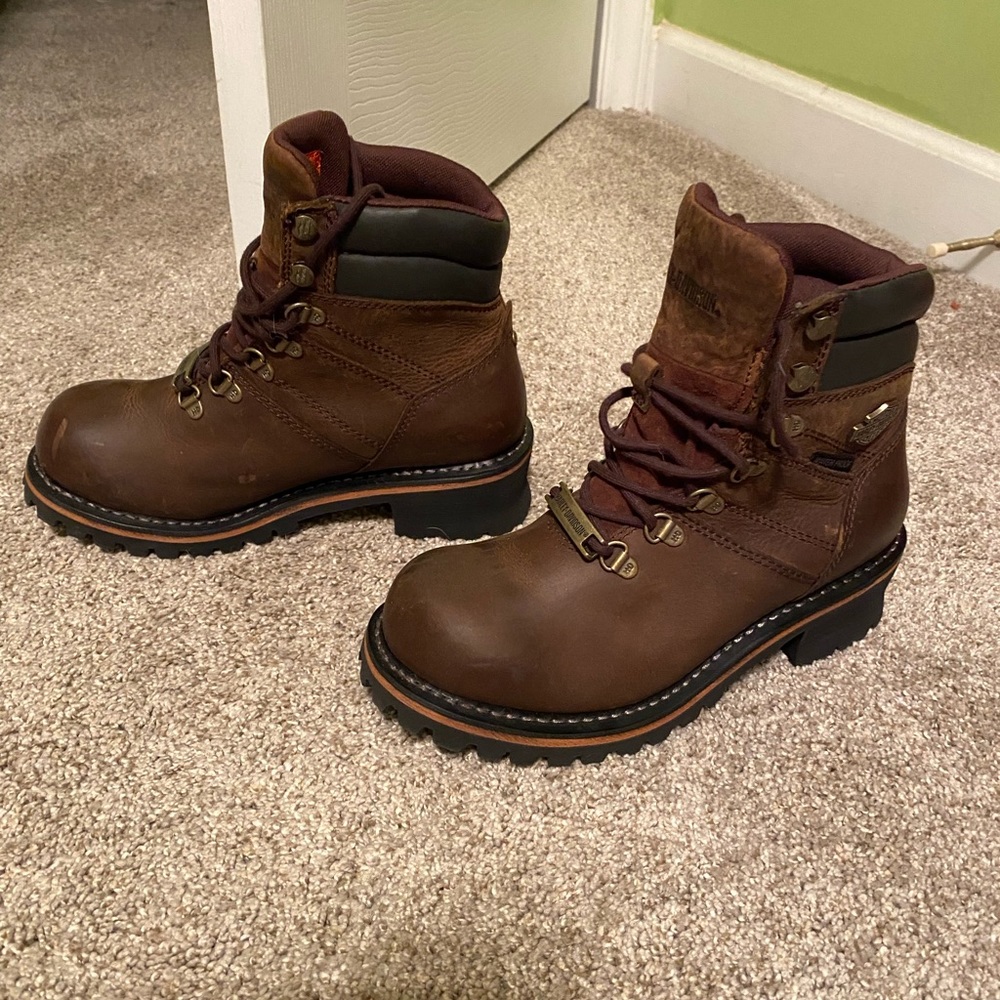 Ladies Harley-Davidson riding boots